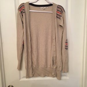 Patch work cardigan size small